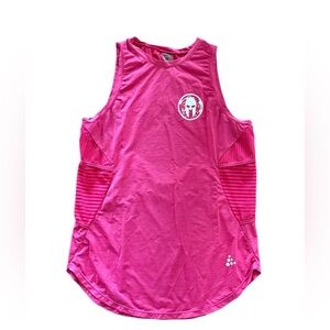 Spartan by Craft Pink Tank Top Size Medium